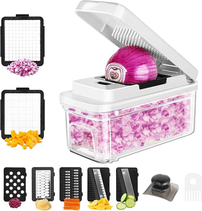 Vegetable Chopper, Professional Food Chopper &Onion Chopper, Veggie Cutter by Unknown