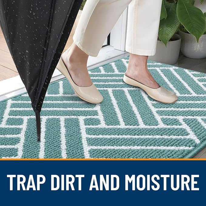 OLANLY Indoor Door Mat, 48x32 Inch, Dirt Resistant and Absorbent, Non-Slip - Image 2