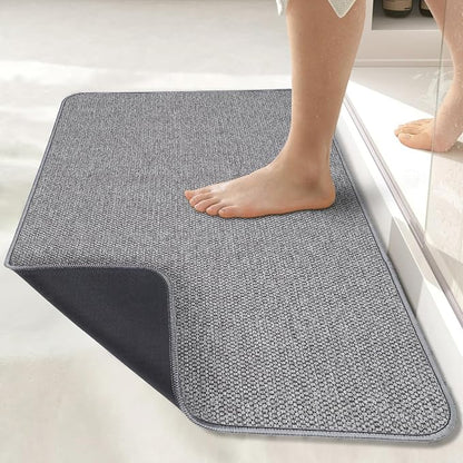 Bath Mat, Ultra Thin Bathroom Runner Rugs, Large Bath Mats by BosapDirect