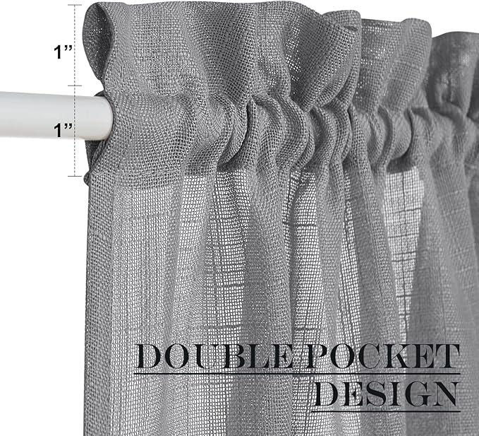 NICETOWN Sidelight Curtain for Front Door - Image 5