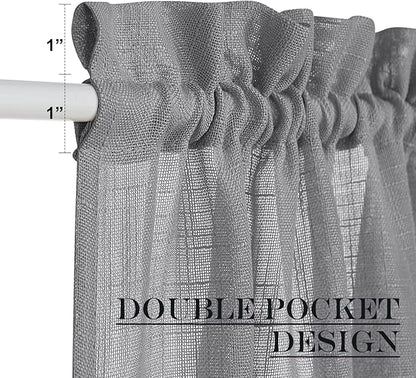 NICETOWN Sidelight Curtain for Front Door - Image 5