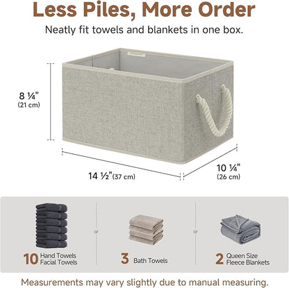 StorageWorks Storage Baskets for Shelves, Closet Organizers and Storage Bins - Image 4