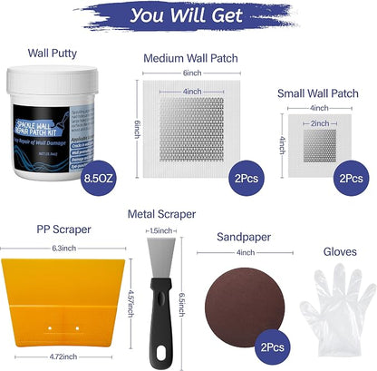 Oriflame Drywall Repair Kit: 8.5 Ounce Spackle Wall Repair - Image 9