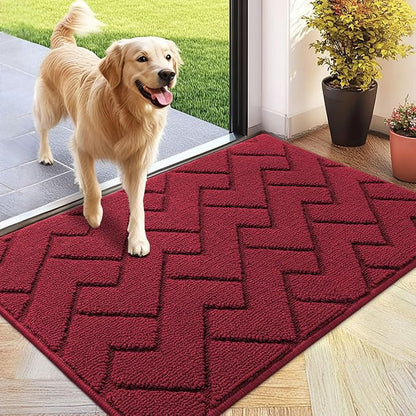 hicorfe Front Door Mat Outside Entrance, Stain and Fade Resistant, Non Slip by Hicorfe