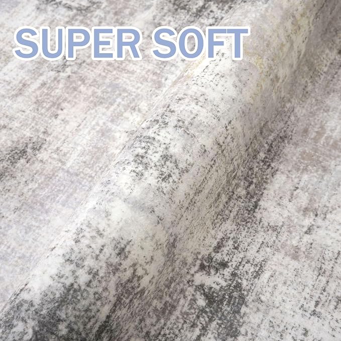 IOHOUZE Abstract Runner Rug 3x10 Ft Washable Runners - Image 7
