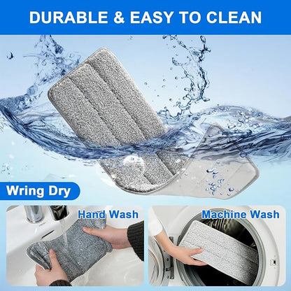 JOYMOOP Mop Replacement Pads, Reusable Microfiber Mop Pads - Image 7