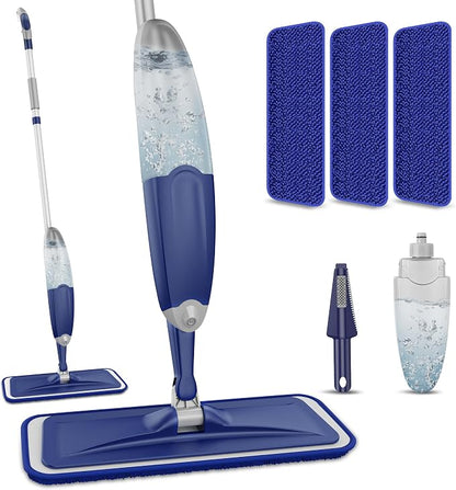 Microfiber Spray Mop for Floors Cleaning: Wet Dry Hardwood Floor Mops by ILAVCLEAN