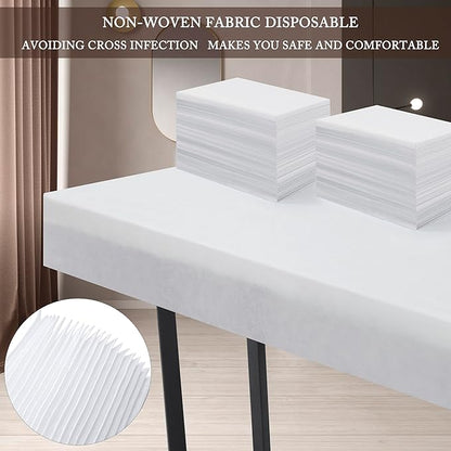 100 Pcs Disposable Bed Sheets 31" x 71" Massage Table Sheets Non Woven Fabric - Image 5