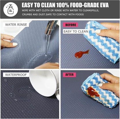 24Pcs Refrigerator Liners, Washable Fridge Liner Mats Covers Pads - Image 3