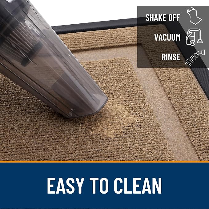 OLANLY Front Door Mat Indoor Outdoor Entrance, Waterproof All-Season, - Image 6