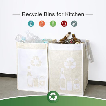 Recycle Waste Bag for Kitchen Home- Indoor Recycling Bins Trash Sorting - Image 3