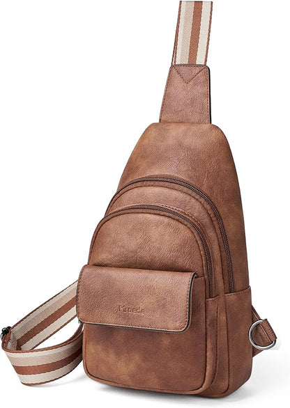 Sling Bag Crossbody Bags for Women Small Cross Body Bag Fanny Packs Chest Sling Purse for Daily Travel Leisure Sport