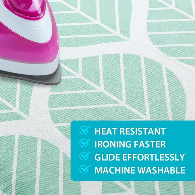 Ironing Board Cover and Pad, Standard Size 15 x 54, Thick Padding - Image 4