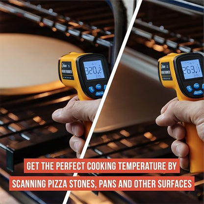 Chef Pomodoro Digital Oven Thermometer, Infrared Thermometer - Image 6