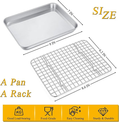 P&P CHEF 9 Inch Toaster Oven Pan - Image 2