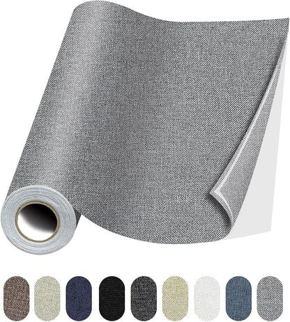 Fabric Repair Patches, Linen Repair Tape Self-Adhesive Fabric Patches Durable by Lifeshoon