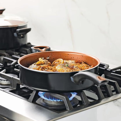 Farberware Glide Ceramic Nonstick Saute Pan / Frying Pan / Fry Pan - Image 10