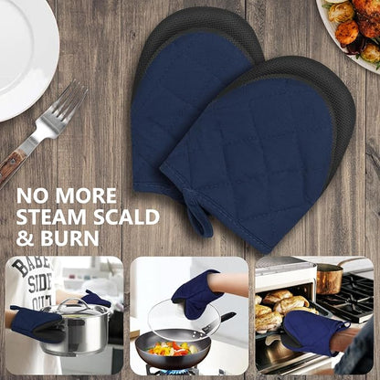 1 Pair Short Oven Mitts - Image 7