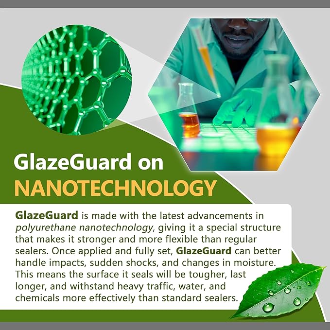 CoverTec GlazeGuard Matte (Sample) Ceramic & Porcelain Tile, Grout Sealer Flat Finish (3 oz Sample Kit)
