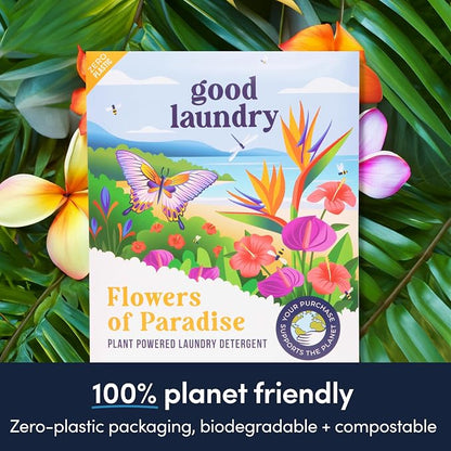 Good Laundry Flowers of Paradise Detergent Sheets, Scent Booster, & Dryer Sheet - Image 2