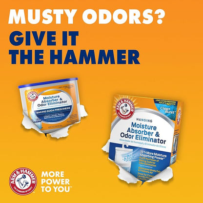 Arm & Hammer Fragrance Free Refillable Moisture Absorber and Odor Eliminator 14 - Image 8
