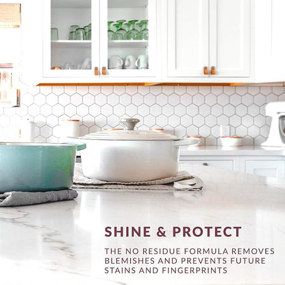 HOPE'S Countertop Restoration Polish, Streak-Free Kitchen Counter Cleaner - Image 6