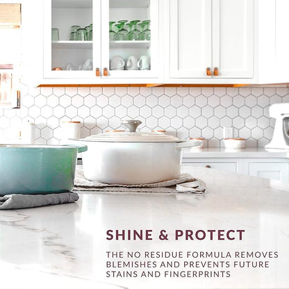 HOPE'S Countertop Restoration Polish, Streak-Free Kitchen Counter Cleaner - Image 6