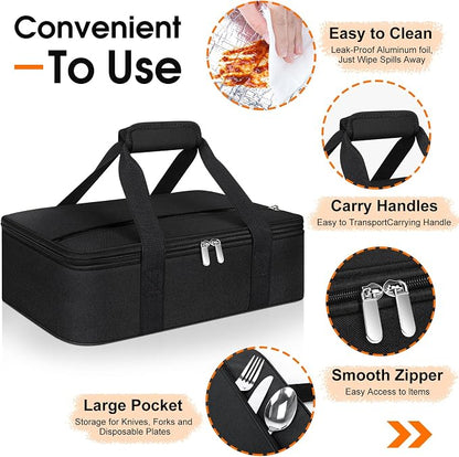 Insulated Casserole Carrier, Portable Casserole Carrier - Image 3