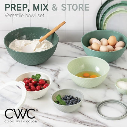 COOK WITH COLOR Mixing Bowls with Lids - Image 3
