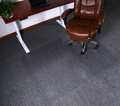 Large Chair Mat for Carpet, Easy Glide Plastic Carpet Floor Protector Mat for - Image 9