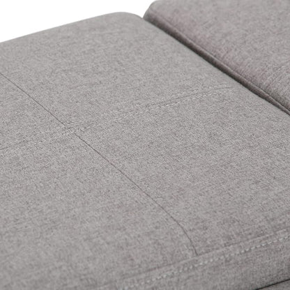 SIMPLIHOME Avalon 42 inch Wide Contemporary Rectangle Storage Ottoman in Cloud - Image 9