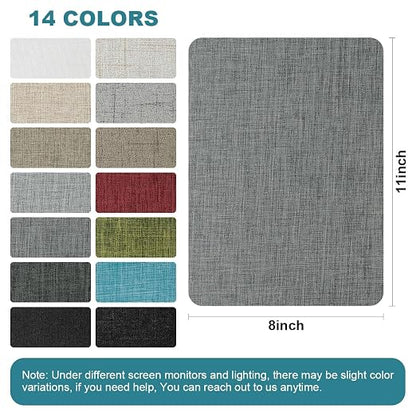 J.CARP 2Pcs Linen Repair Patches, Large Self-Adhesive Fabric Patch - Image 2