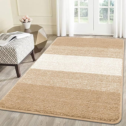 Kitinjoy Indoor Outdoor Door Mat, 59x36 Non-Slip Absorbent Dirt Trapper by Kitinjoy