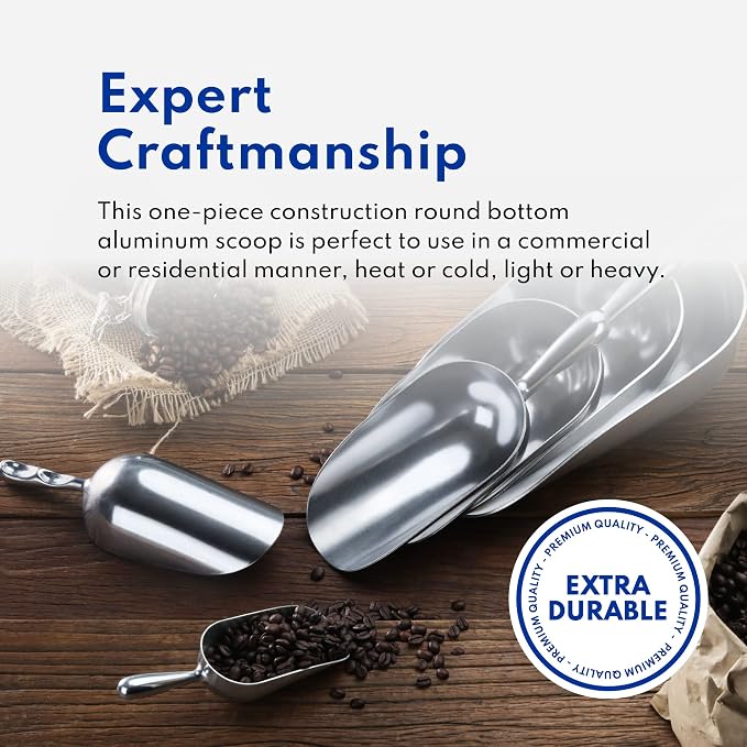 New Star 34585 Cast Aluminum Utility Scoop - Image 9