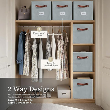 DECOMOMO Storage Bins, Cube Storage Bin - Image 4