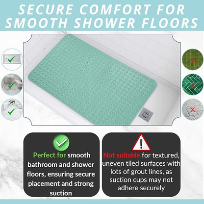 ENKOSI Extra Large Shower Mat Non Slip - Image 6