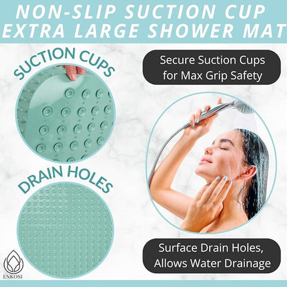 ENKOSI Extra Large Shower Mat Non Slip - Image 2