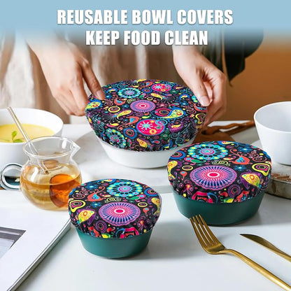 wegreeco Elastic Reusable Bowl Covers - Image 6