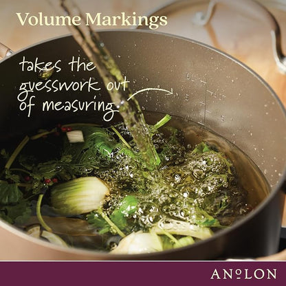Anolon Advanced Home Hard-Anodized Nonstick Tapered Sauce Pan/Saucepot - Image 8