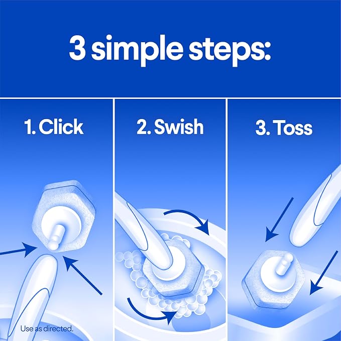 CLOROX ToiletWand Toilet Bowl Cleaner- Toilet Brush, Storage Caddy and 16 - Image 4
