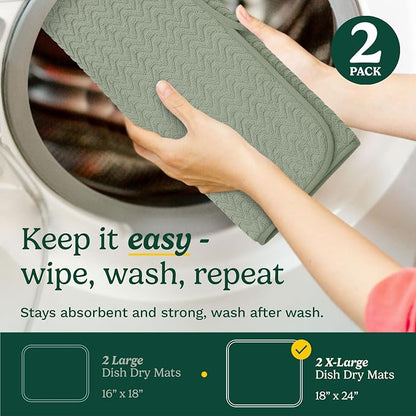 Cuisinart Dish Drying Mats for Kitchen Counter - Image 6