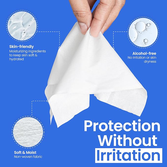 Safe n' Simple No Sting Skin Prep Wipes - Image 4