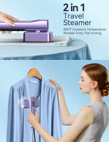 Steamer for Clothes, Sundu Portable 2-in-1 Steamer & Iron, 15s Heat-up - Image 4