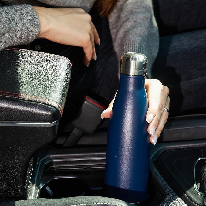 MEWAY 17oz Sport Water Bottle 8 Pack Vacuum Insulated Stainless Steel - Image 4