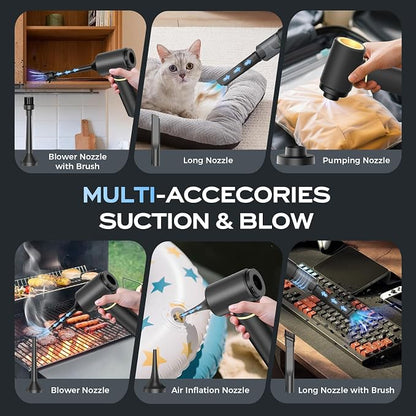 Car Vacuum Portable Cordless, Handheld Vacuum Cordless 15Kpa, Hand Vacuum - Image 5
