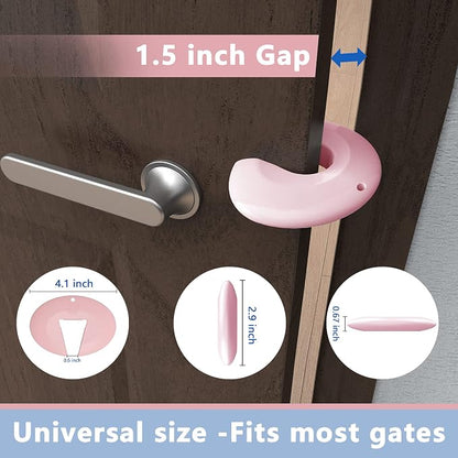 Silicone Door Pinch Guard and Door Slam Stopper, Durable Finger Pinch Guard - Image 6