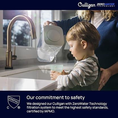 Culligan with ZeroWater Technology 10-Cup Water Filter Pitcher – Includes - Image 8