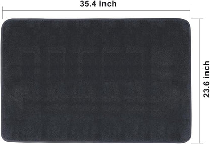 JOYMOOP Microfiber Towels for Cars, 35.4" x 23.6" Car Drying Towel, Dark Gray - Image 9