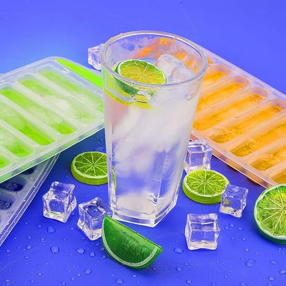 Ice Cube Trays, Easy-Release Silicone and Flexible 28 Ice Trays - Image 5