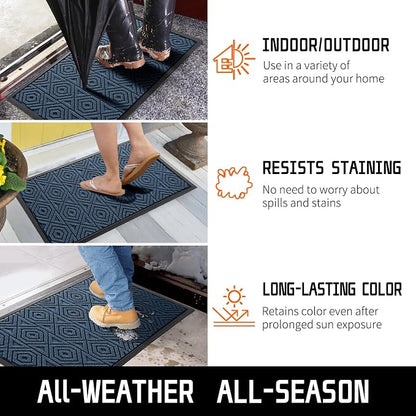 Yimobra Door Mat, Outdoor Indoor Entrance Welcome Mat, Heavy Entry Front Door - Image 7